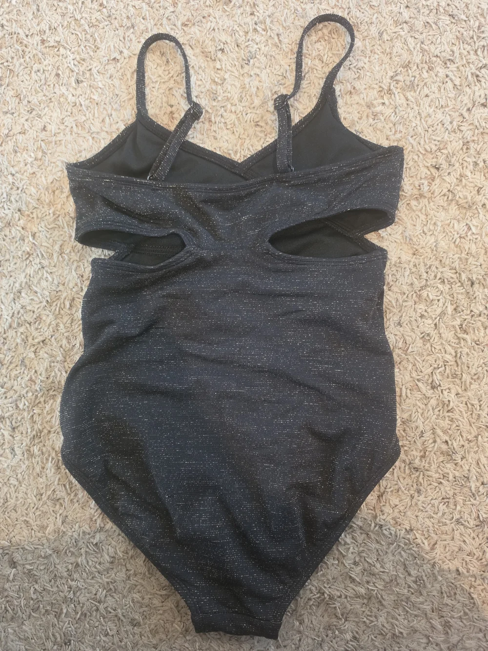 art class Black with Gold Sparkle One-Piece